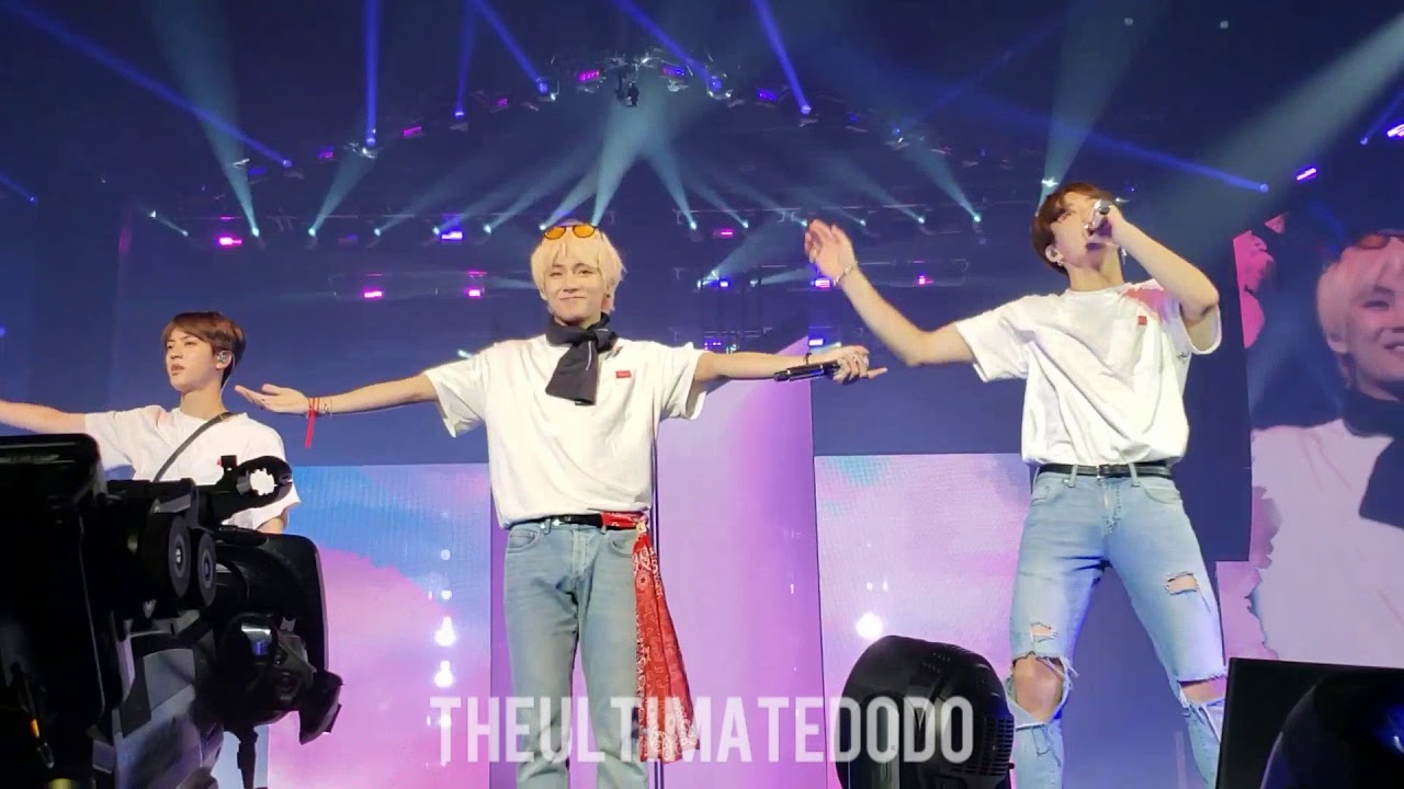 180908 Answer: Love Myself + Ending @ BTS 방탄소년단 Love Yourself Tour in LA Fancam 직캠