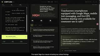 ScriptLens AI — Evidence-Backed Screenplay Fact Checking Demo