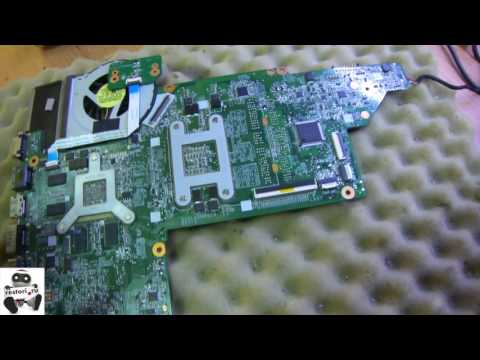 Restori.ru HP dv7-4000. Quanta LX67. Типовая неисправность.