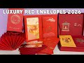 Luxury Red Envelopes🧧2026: Dior Red Envelopes, Cartier, BVLGARI, Van Cleef &amp; Arpels, &amp; Harry Winston