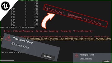 Fix "Unknown Structure" "Error: FStructProperty" Error in Unreal Engine 5 2025 Update–Easy Solution!