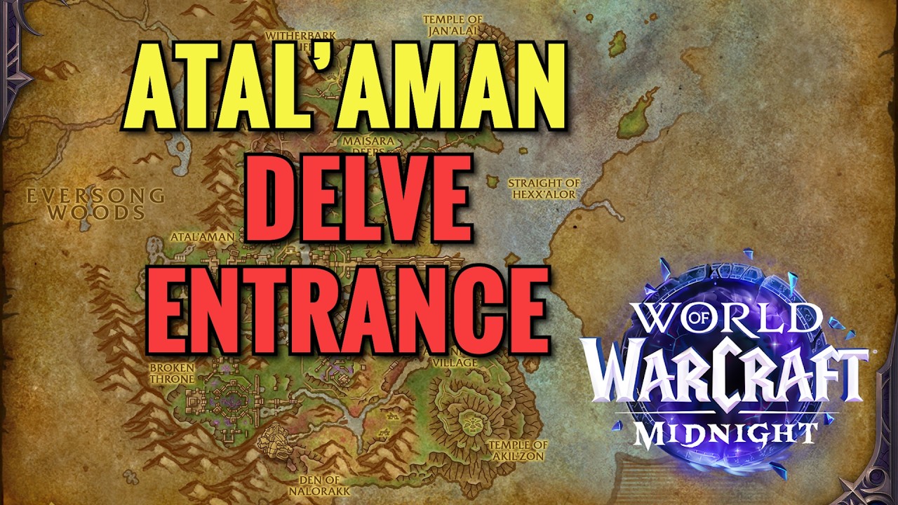 Atal'Aman Delve Entrance Location (WoW Midnight)