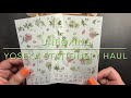 @Yoseka Unboxing | Gold Foil, Pressed Floral and Calendar MU Print-On Stickers &amp; More