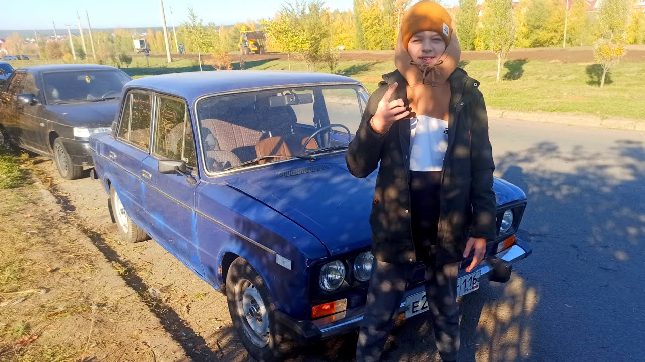ВАЗ 2106 ШКОЛЬНИКА В 15 ЛЕТ. поставил РЕАКТИВНЫЕ ТЯГИ. сделал ТОРМОЗА ...