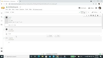 Start with Google Colaboratory for Python