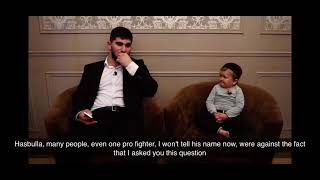 Mini Khabib Hasbulla speak of his condition and responds positively