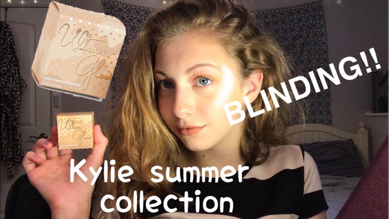 Kylie Ultra Glow Vacation Edition Highlighter Review Youtube