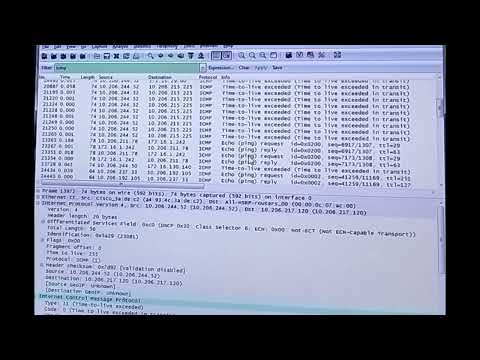 lab 9 in wireshark ( ICMP)