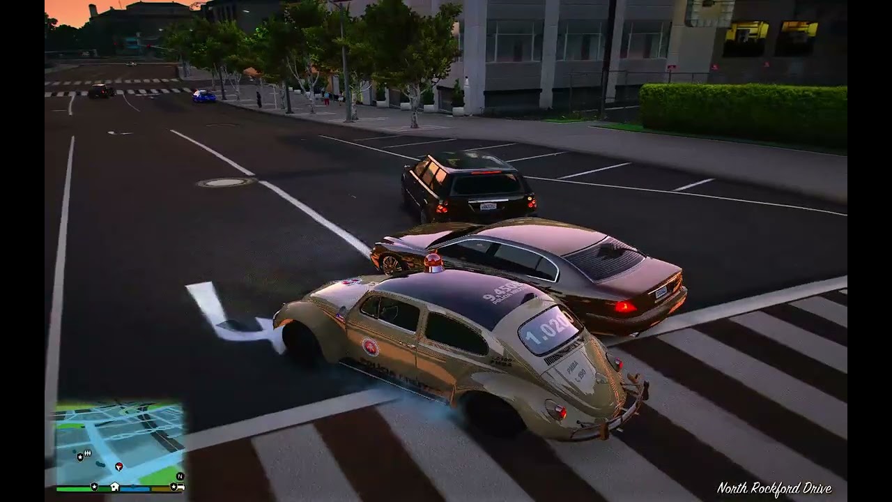 GTA V PATRULHAMENTO NOTURNO COM O FUSCÃO PMBA + PERSEGUIÇÃO INSANA