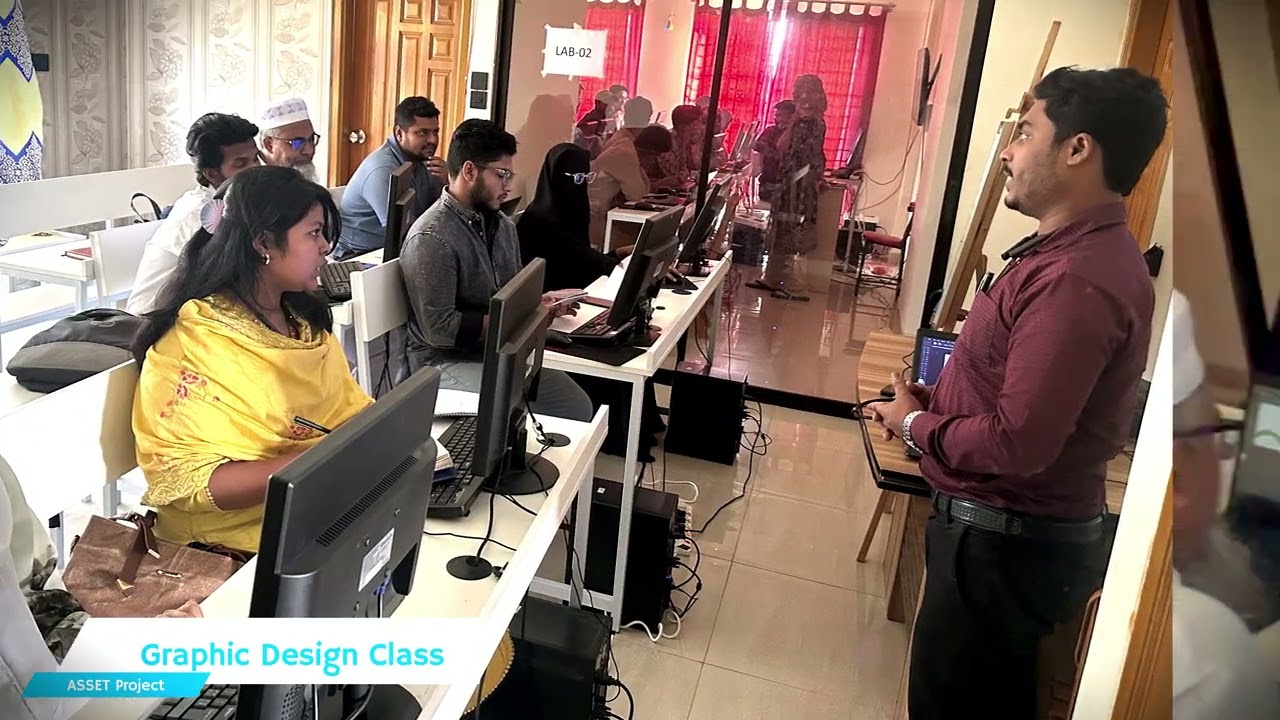 Graphic Design Class | Asset Project | Touch And Solve Technical Training Center
