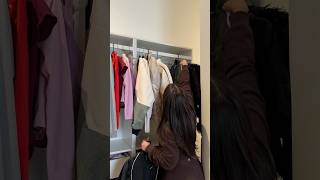 Famous putting my new activewear wardrobe together! ❤️ #closetorganization #ikeapax Net Worth