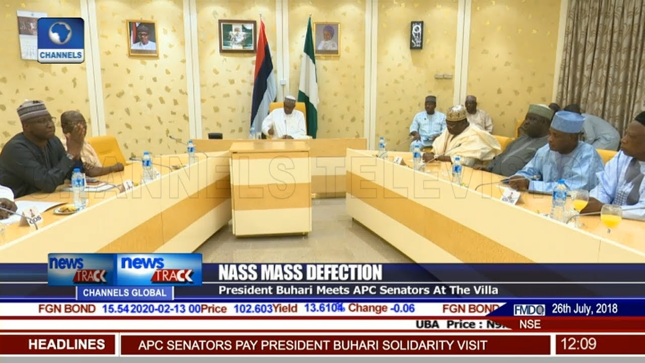 NASS Defection Aftermath: Buhari Hosts APC Senators