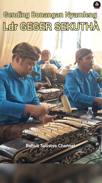 GEGER SEKUTHA- Gending Bonangan Nyamleng Uyon-Uyon Siang #shorts #karawitan #gamelan #gending