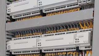 KNX/ EIB PANEL installation and load termination..#knx  #homeautomationsystem #eib #smarthome