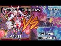 Maliss vs Live Twin Fiendsmith | Yu-Gi-Oh! Locals Feature Match