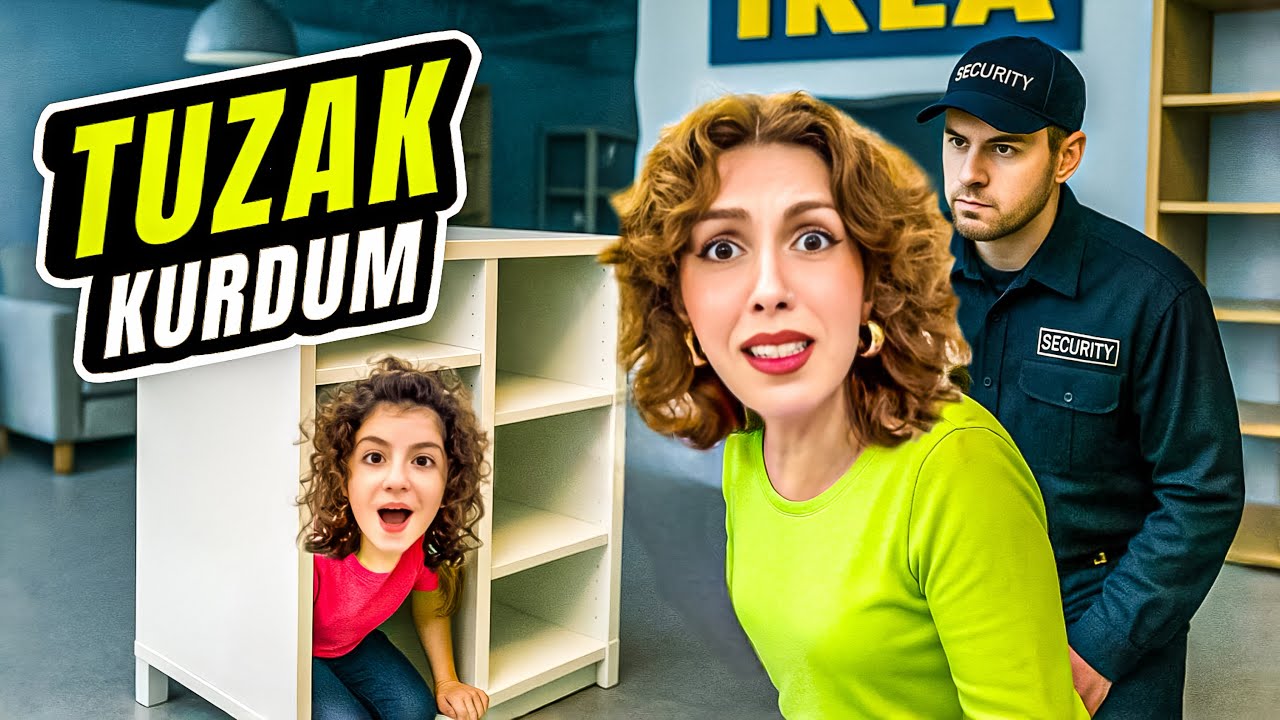 SARA ABLA ESMANUR'U AVM DE KAYBETTİ! ESMANUR KAYBOLDU SARA ÇOK KORKTU!! Esmanur ve Sara