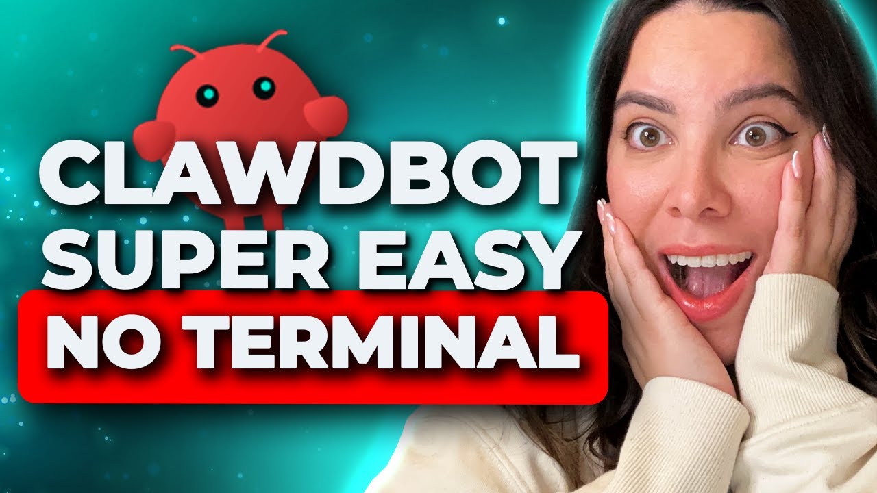 HOW TO SET UP CLAWDBOT EASY AND CHEAP (NO TERMINAL) - YouTube