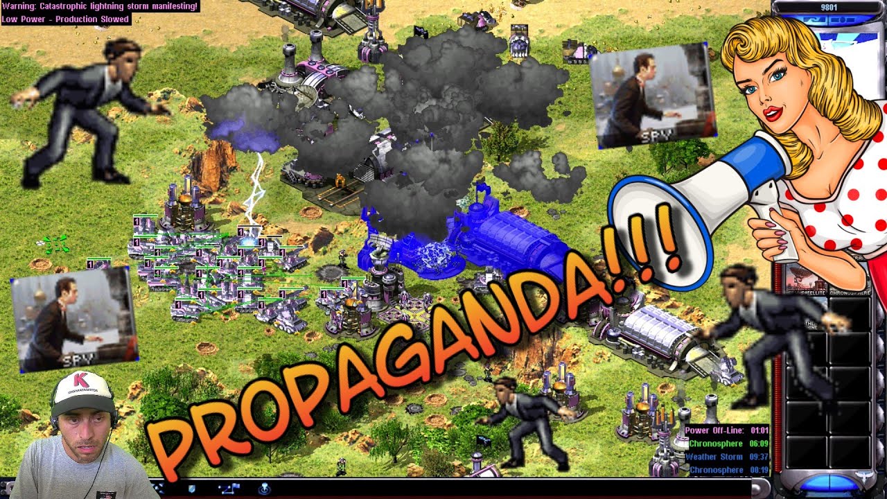 🇩🇪 Propaganda Works!!! CnC Red Alert 2 online multiplayer gameplay