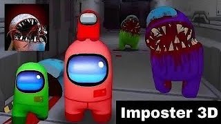 Imposter Hide Online 3d Horror Gameplay || Among Us 3D