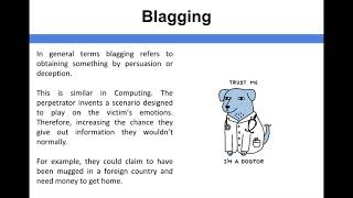 Social Engineering - Blagging