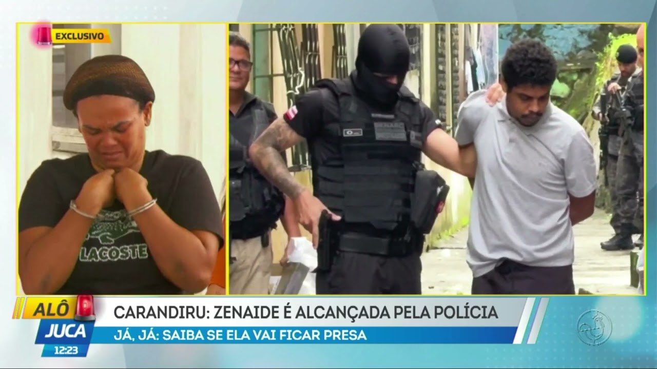 Alô Juca: Zenaide é alcançada pela polícia e presos passam por audiência de custódia