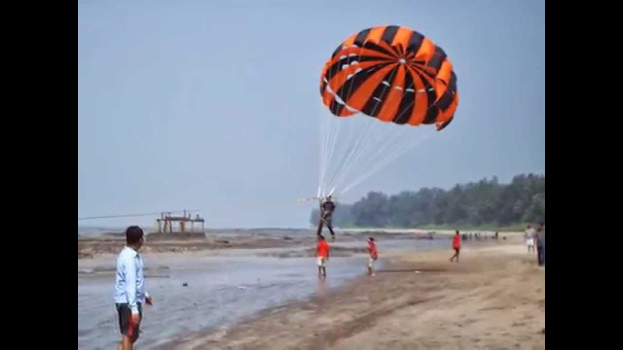 parasailing in kashid beach