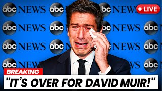ABC NEWS Anchor David Muir CRIES And Resigns on Live TV