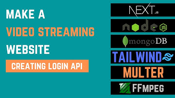 Video Streaming Website Tutorial Next JS + Node JS | Creating Login Api | Part 12