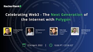 Celebrating Web3 - The Next Generation of the Internet, with Polygon!  💜