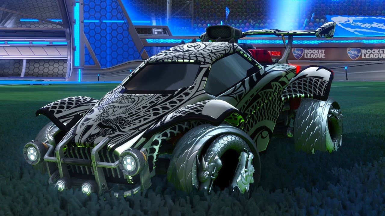 The Dragonista Decal Is So Good Looking In Rocket League!
