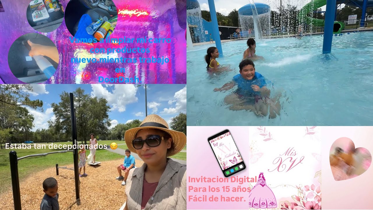 HACER INVITACION DIGITAL PARA  QUINCEAÑERA  EN CANVAS GRATIS.ACTIVIDADES DE VERANO CON MIS HIJOS.