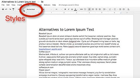 Add Table of Contents to Google Doc