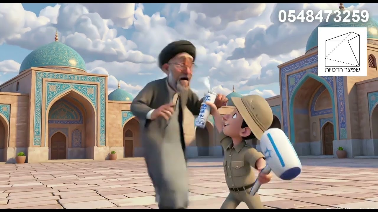 מוג'תבא חמינאי ממתין למטס של יום העצמאות....סרטון משעשע לכבוד יום העצמאות.