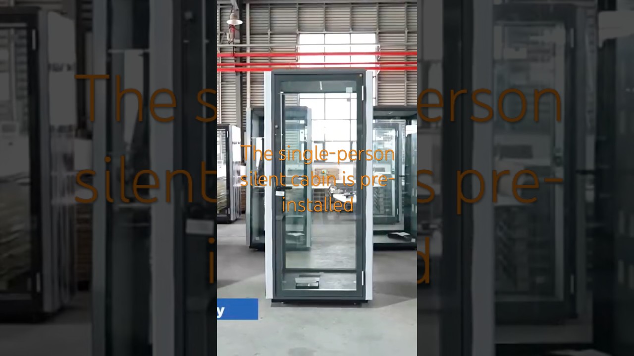 Need a Quiet Zone Fast?Modular Soundproof Booth 