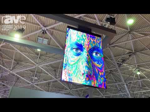 ISE 2019: Daktronics Showcases DBN Hanging Banner Display for Shopping Malls