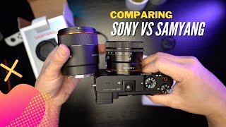 Samyang AF 24mm f/1.8 FE lens review with samples VS Sony 24mm G f/2.8 (Full-frame & APS-C)