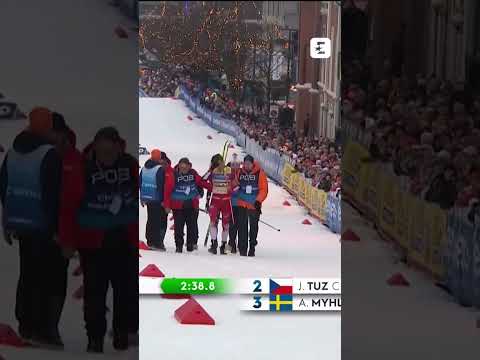 🤕 La grosse chute de Johannes Klaebo !