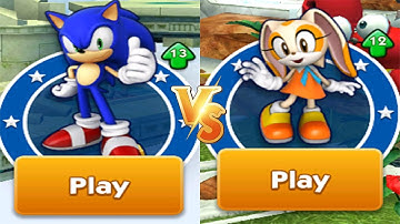 Sonic Dash - Endless Running & Racing Game - SONIC UNLOCKS ALL Characters Unlocked - Android & IOS