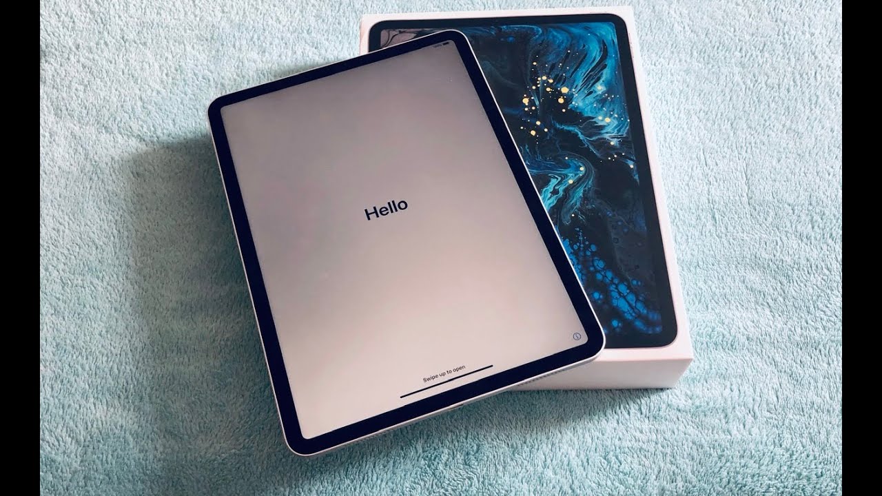 iPad Pro (2018) 11inch Unboxing and Setup - YouTube