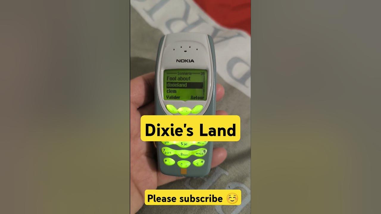 Dixie's land, Dan Emmett #dixie #dixieland #song #iwishiwasindixie #nokia #ringtone