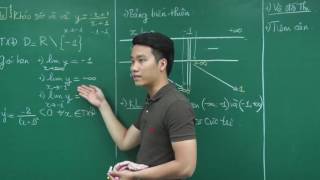 Khảo sát hàm phân thức Bậc 1 - Thầy Nguyễn Quốc Chí