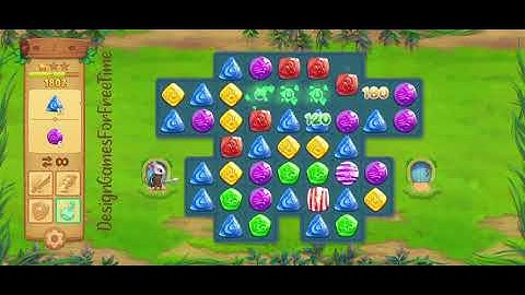 Strongblade: Match 3 Game - Level 2 gameplay match logic puzzle building decorating game walkthrough