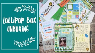 Lollipop Box Unboxing | Journal With Me