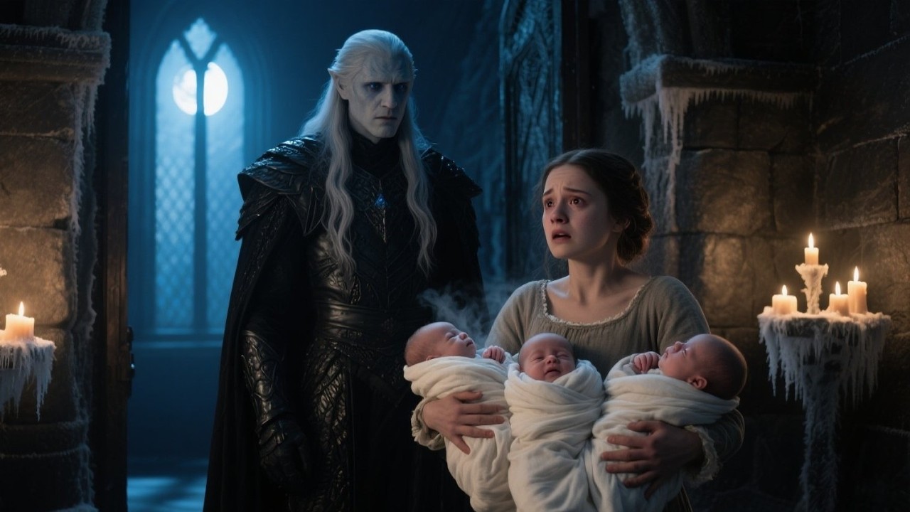 The Night King Arrived Suddenly and Saw  Maid Carrying His QuadrupletYet What She Witnessed Stunned