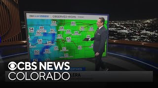 Unseasonably warm pattern take Colorado right into the weekend