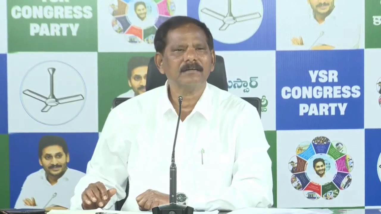 LIVE: వైయస్ఆర్ సీపీ స్టేట్ సెక్రటరీ, రాష్ట్ర అధికార ప్రతినిధి జూపూడి ప్రభాకర్ రావు ప్రెస్ మీట్