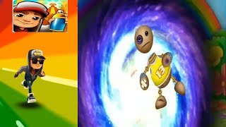 Subway Surfers Venice Beach Vs Kick The Buddy All Power Of Gods Mega Gravity Ball Lightning Rain Tor