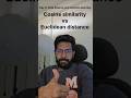 Cosine similarity vs Euclidean distance #machinelearning
