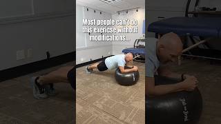 Most people cant do this exercise without modifications...
