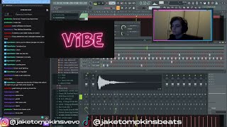 Making A CRAZY VIBEY RNB Beat Live On Stream! | FL Studio (Stream Highlights)